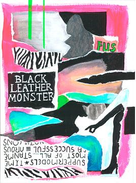Black Leather Monster van Susan Rovers