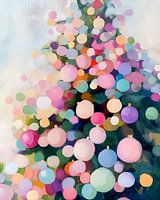 Arbre de Noël coloré