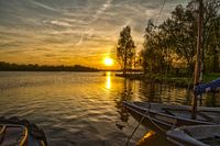 Sonnenuntergang auf dem Paterswoldsemeer