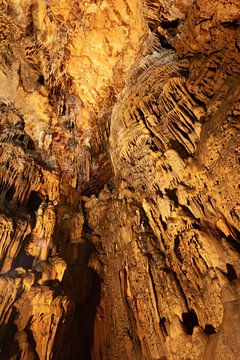 Vranjaca Cave with many stalagmites and Stalactites in center of Croatia by Joost Adriaanse