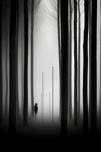 Verdwaald in het bos