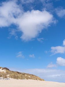 Plage d'East Vlieland sur Hillebrand Breuker