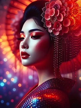 Geisha von Jolique Arte