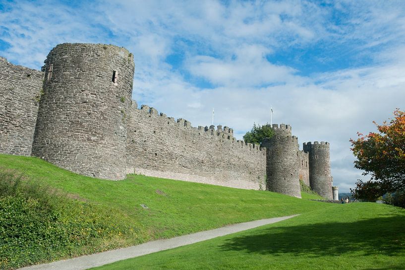 Conwy Castle van Richard Wareham