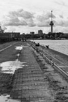 Leerer Kai Phoenix Wharf.