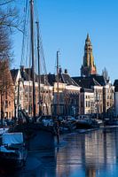 High der A in winter