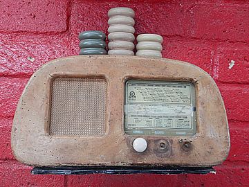 Oude GTM radio van Dorothy Berry-Lound