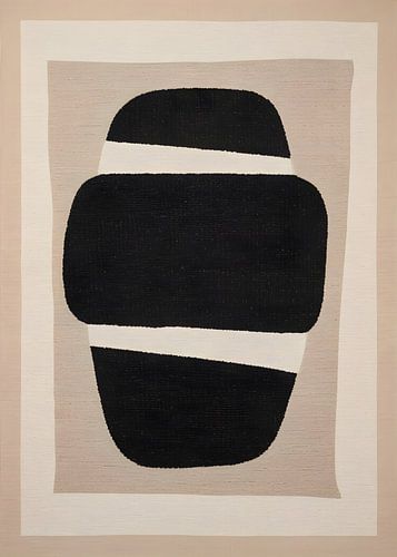 TW living - JAPANDI HANNA - abstract black FOUR