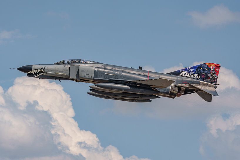 McDonnell Douglas F-4 Phantom II of the Turkish Air Force. by Jaap van den Berg