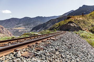 De bochtige treinrails van Bart Burkels