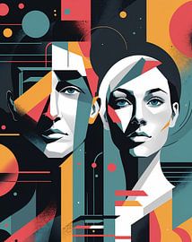 Geometric abstraction of a pair