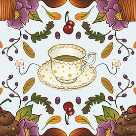teacup by Wies de Ruiter