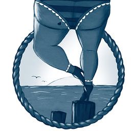 Vet Wuuf's uitzicht op... van Bianca van Duijn