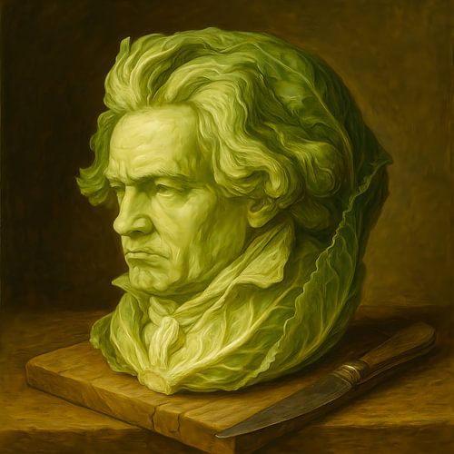 Beethoven van Kool – Klassiek Groenteportret