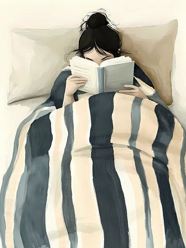 Une soirée agréable à lire un livre