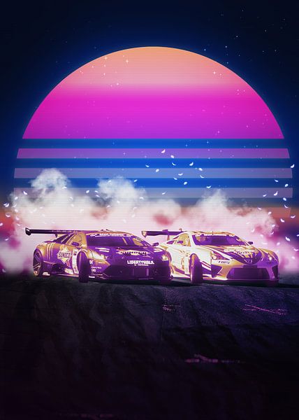 Ferrari Drift Battle von Ali Firdaus
