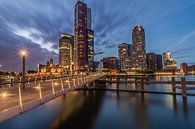 Rijnhavenbrug en Kop van Zuid, Rotterdam von Peter Hooijmeijer Miniaturansicht