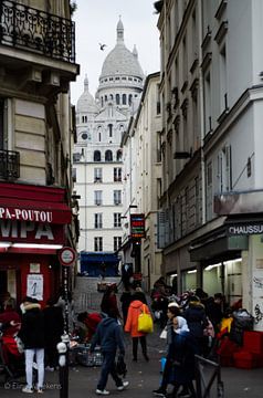 Parijs - Zicht door de straten van Eline Willekens