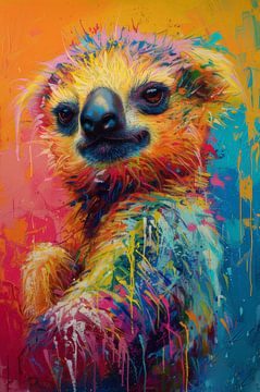 Regenboog Koala van Eva Lee