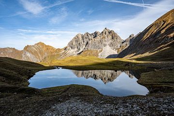 Ijsmeer in de Allgäuer Alpen van Leo Schindzielorz