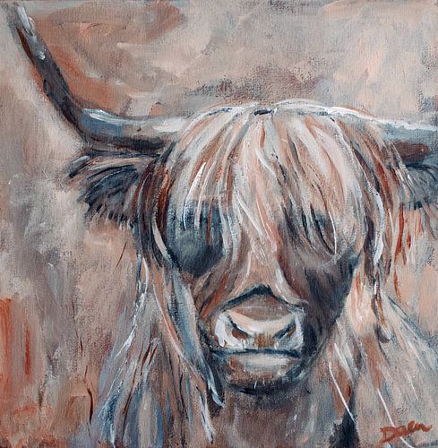 Portret Schotse Hooglander