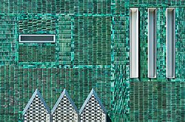 Tile Mosaic by Greetje van Son