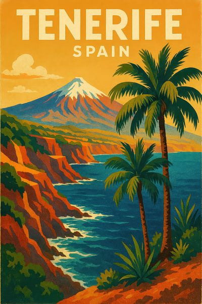 Tenerife by Poster Art Shop