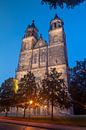 Magdeburger Dom bij nacht van t.ART thumbnail