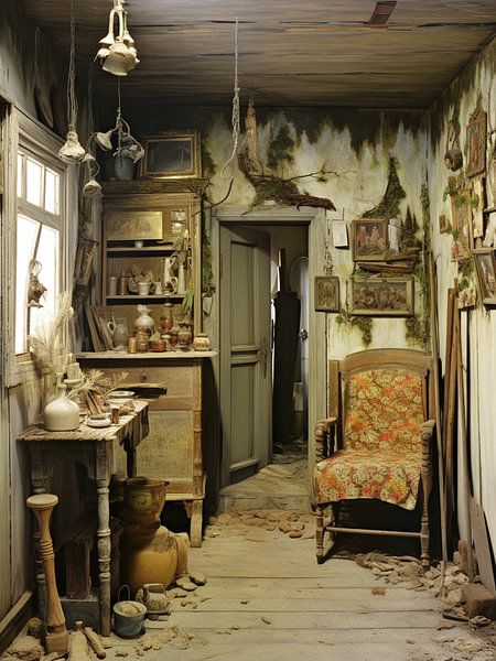 Lost Place Stube Raum Verfall Staub Geheimnis Vergangenheit von gm_designs