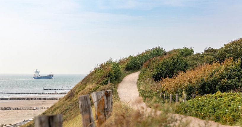 Sentier à travers les dunes par Percy's fotografie