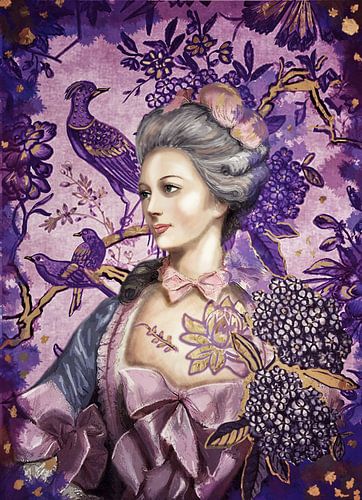 Golden Age purple & gold