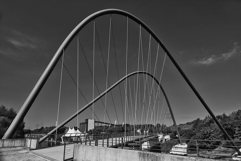 Pont en arc dans le Nordsternpark par mh-photografie