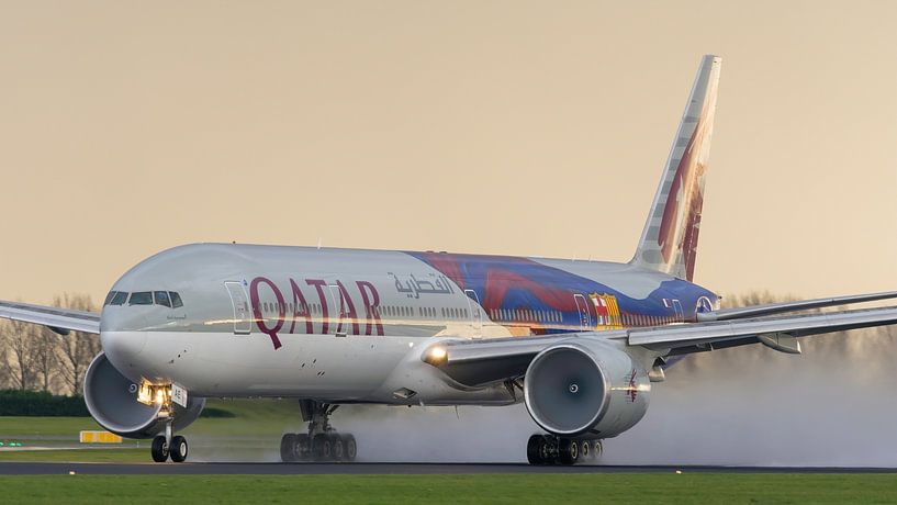 Qatar Boeing 777 special livery by Arthur Bruinen