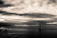Zeilen auf dem Wattenmeer