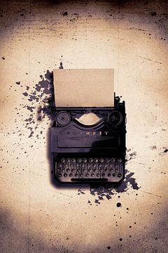 Oldtimer-Schreibmaschine