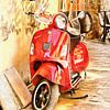 The Red Vespa by Dorothy Berry-Lound