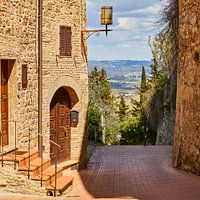 Street to a view