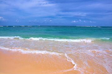 Caribbean beach by Ioana Hraball