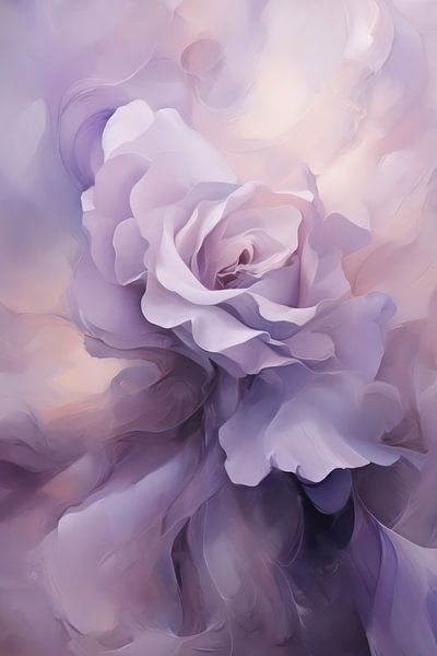 Purple Serenity by Your unique art