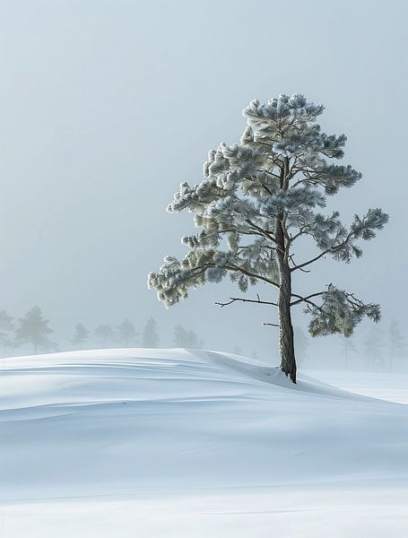 Kahl gegen Weiß von fernlichtsicht