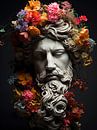 Grieks standbeeld met bloemen van haroulita thumbnail