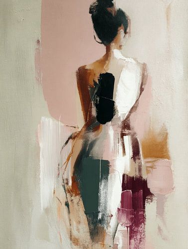 Abstract female portrait