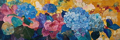 Grote Bloemen Voor de Tuin