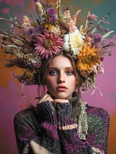 Blumenfrau