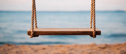 Balançoire sur la plage