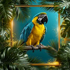 Tropischer Vogel von Gelissen Artworks