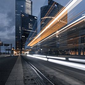 Deloitte Rotterdam lange Verschlusszeit von Nick Boerkamp