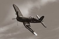 The Vought F4U-5NL Corsair, a later version of a legendary fighter from World War II!