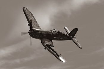 Die Vought F4U-5NL Corsair, eine spätere Version eines legendären Jägers aus dem Zweiten Weltkrieg!