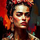 Frida Kahlo - Tiefe Gefühle von Bianca ter Riet Miniaturansicht
